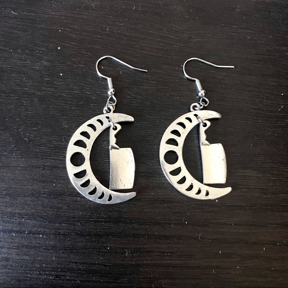 Crescent Cleaver Earrings